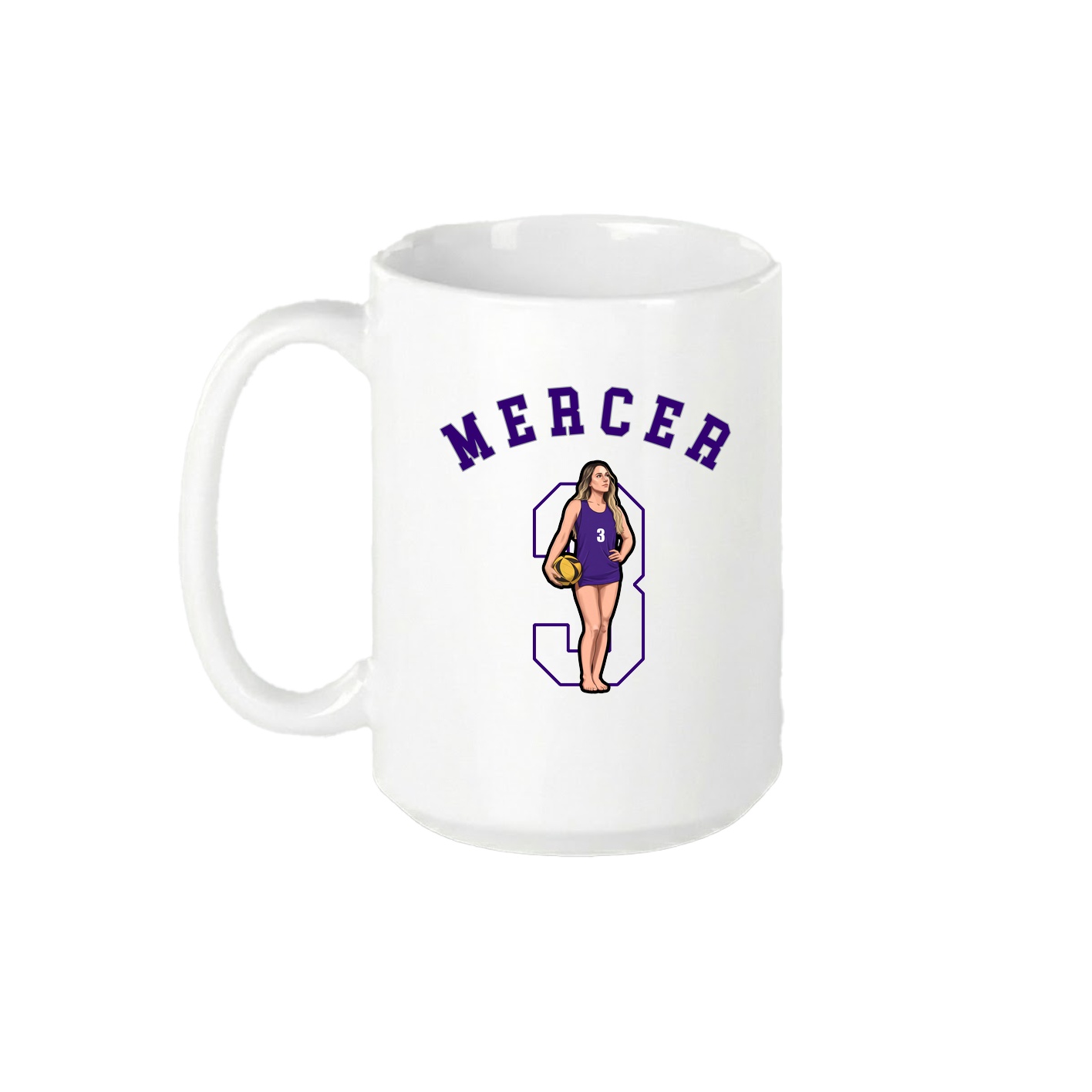15oz Coffee Mug — Shirsey Arch in White