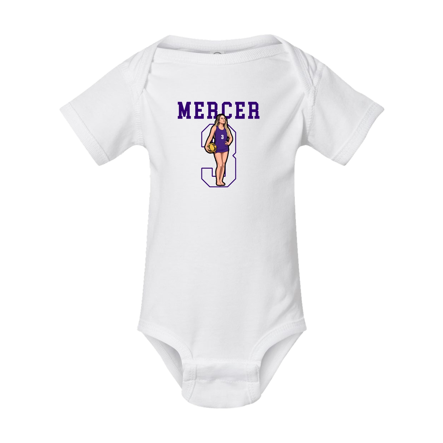 Baby Onesie — Shirsey in White