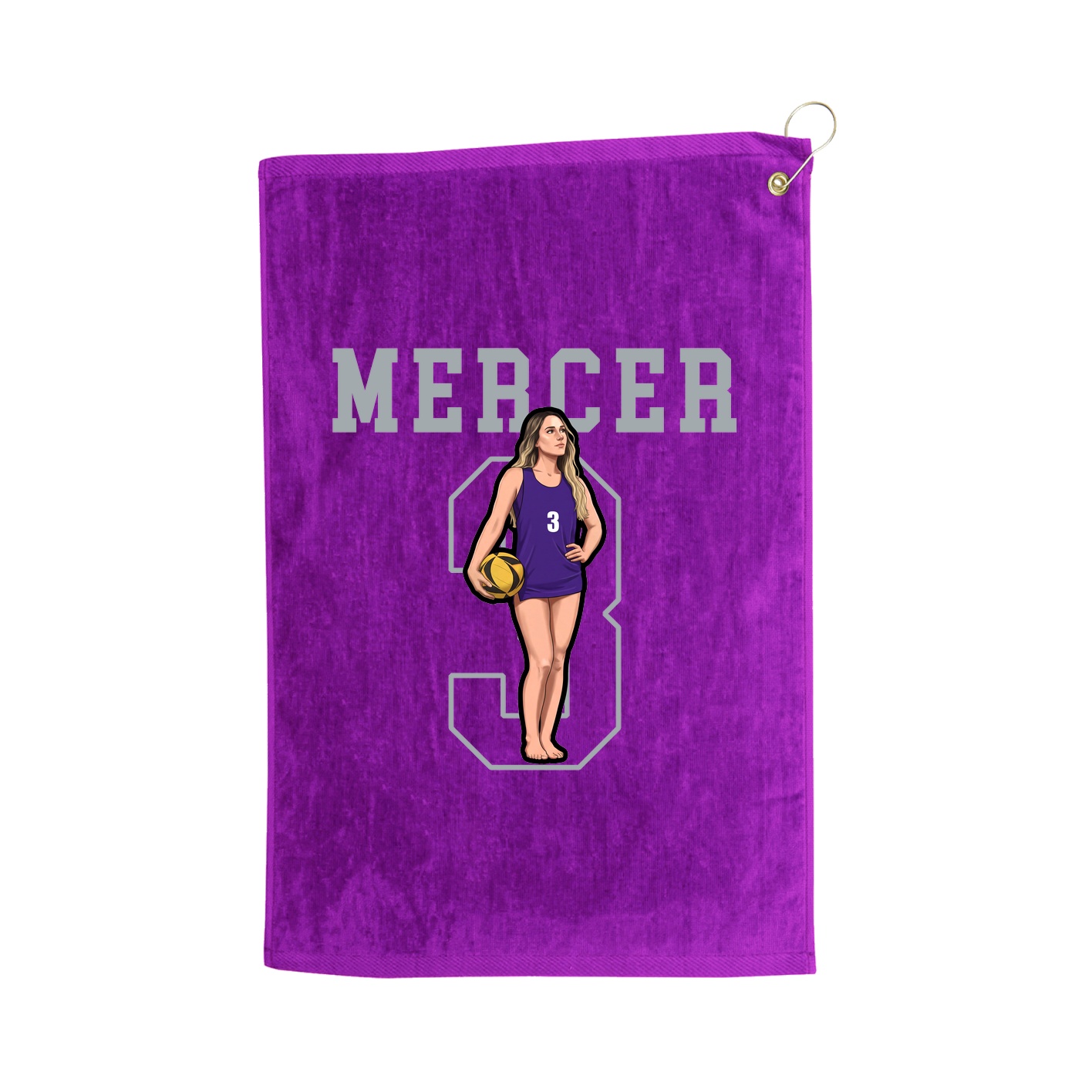 Terry Velour Golf Towel