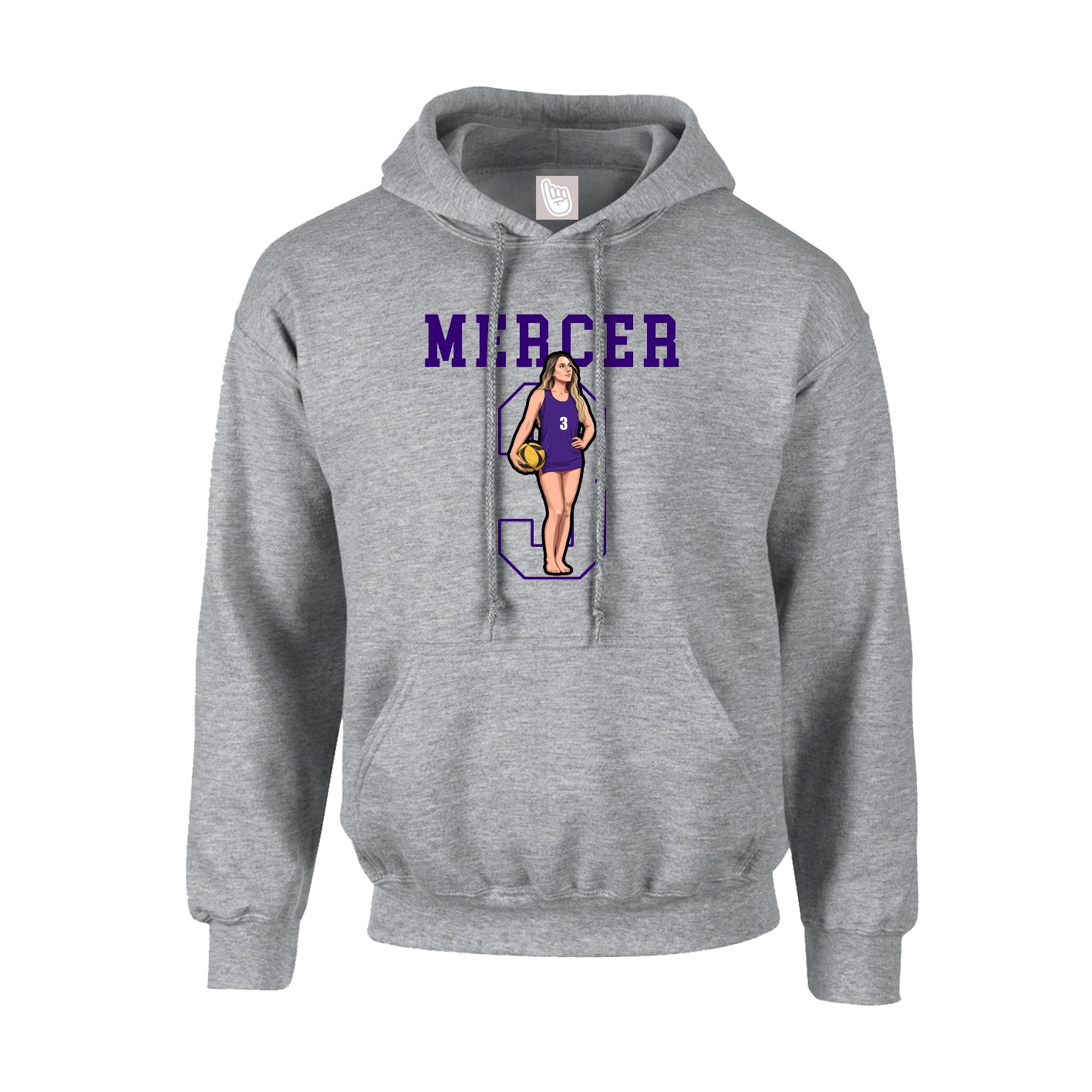 Youth Hoodie — Shirsey in Grey