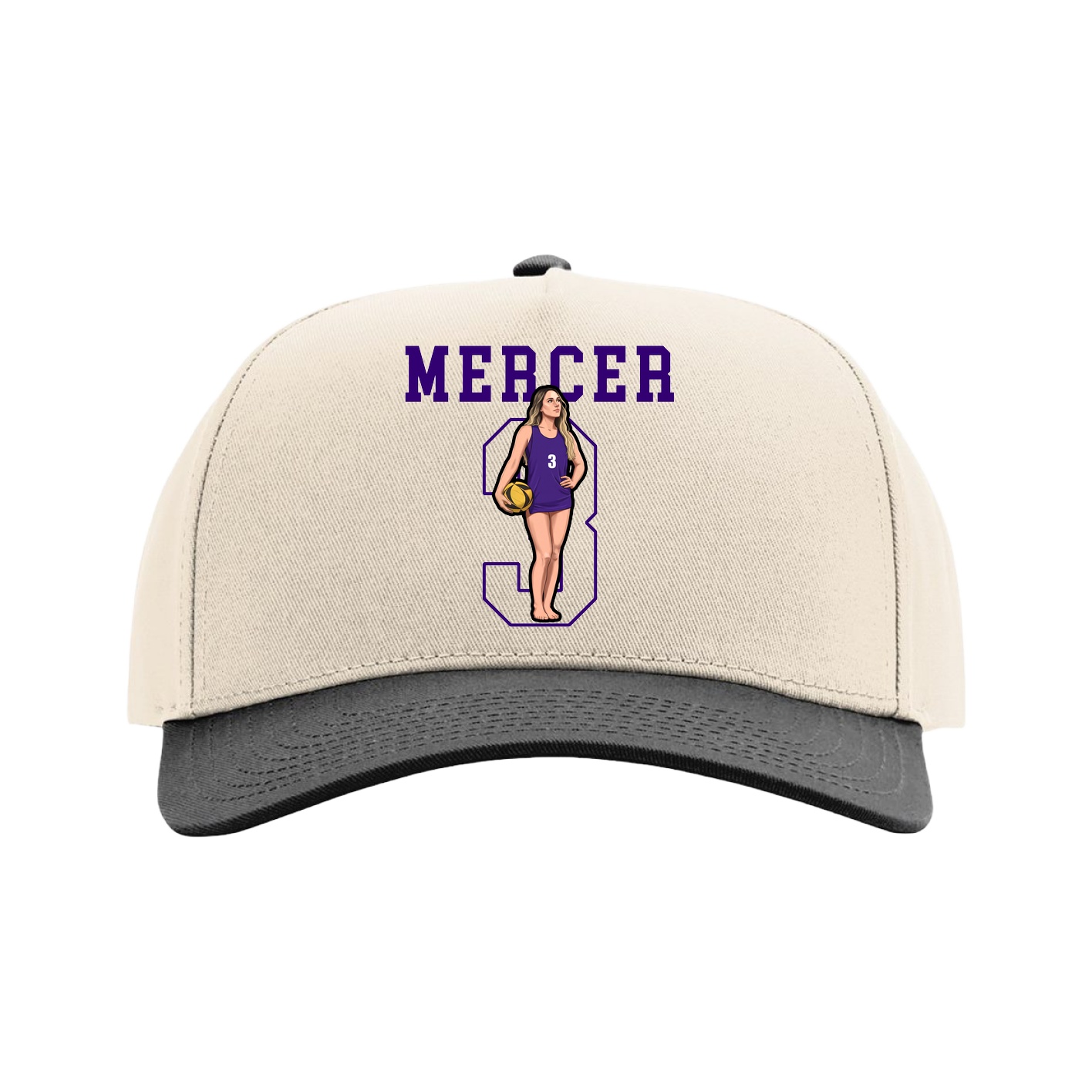 Full Fabric Five-Panel Champ Cap
