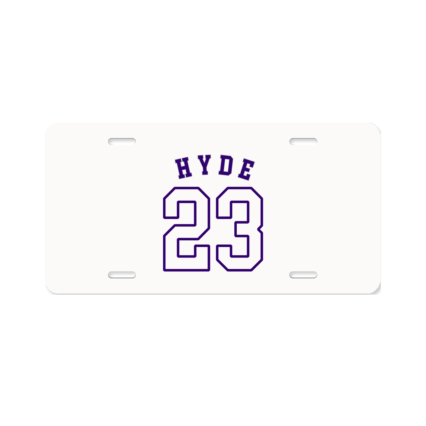License Plate — Shirsey Arch in Classic