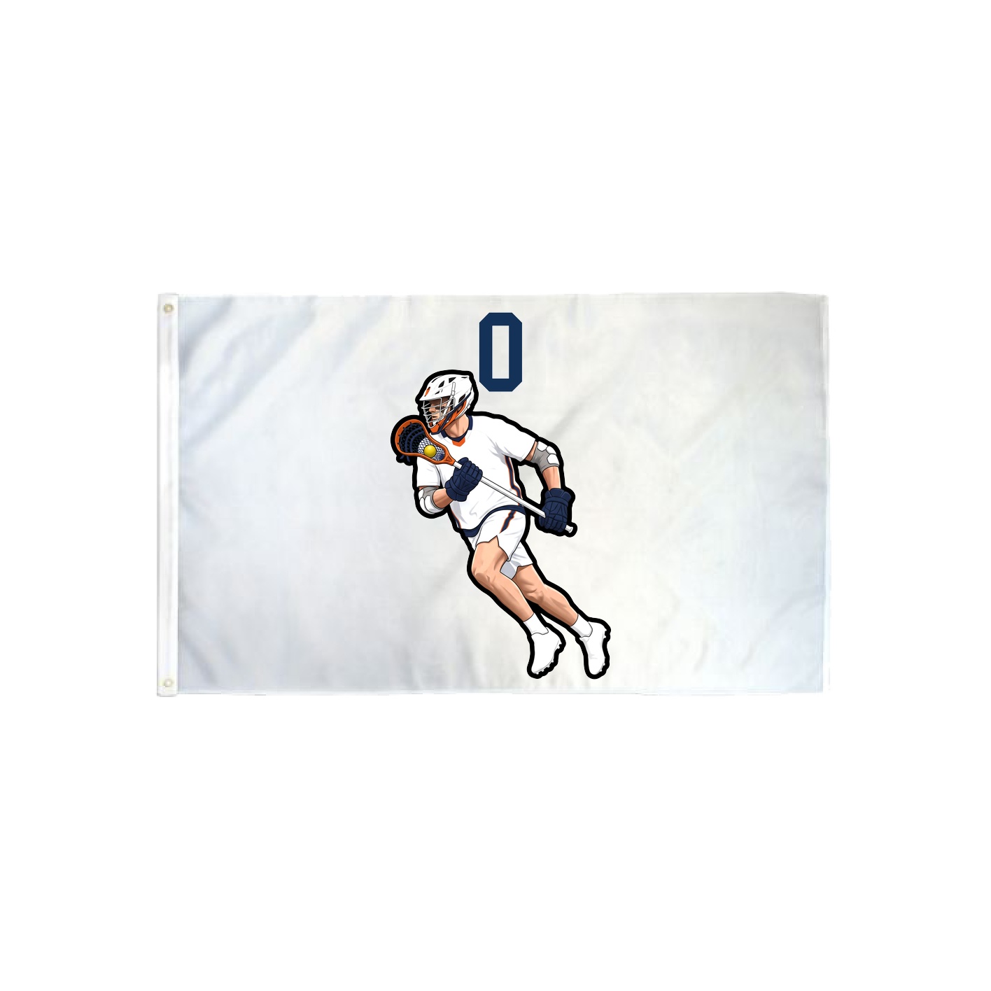 3x5 Flag — Number Top in Classic
