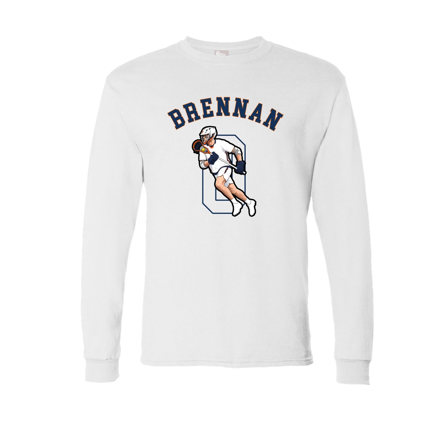 Long Sleeve Tee — Shirsey Arch in White