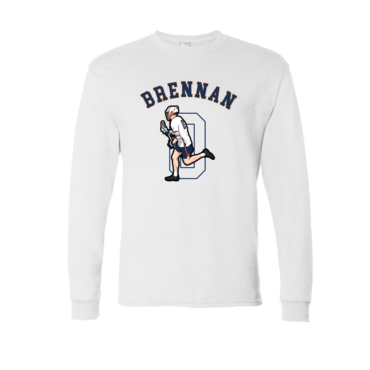 Long Sleeve Tee — Shirsey Arch in White