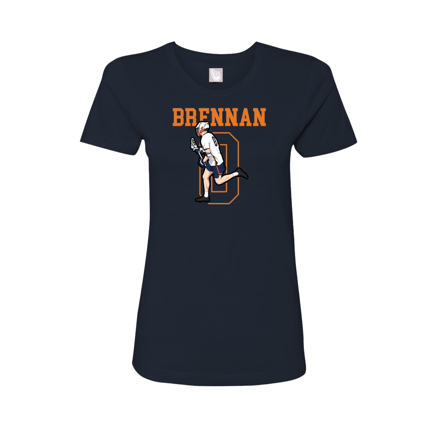 Fitted Women's Tee — Shirsey in Navy