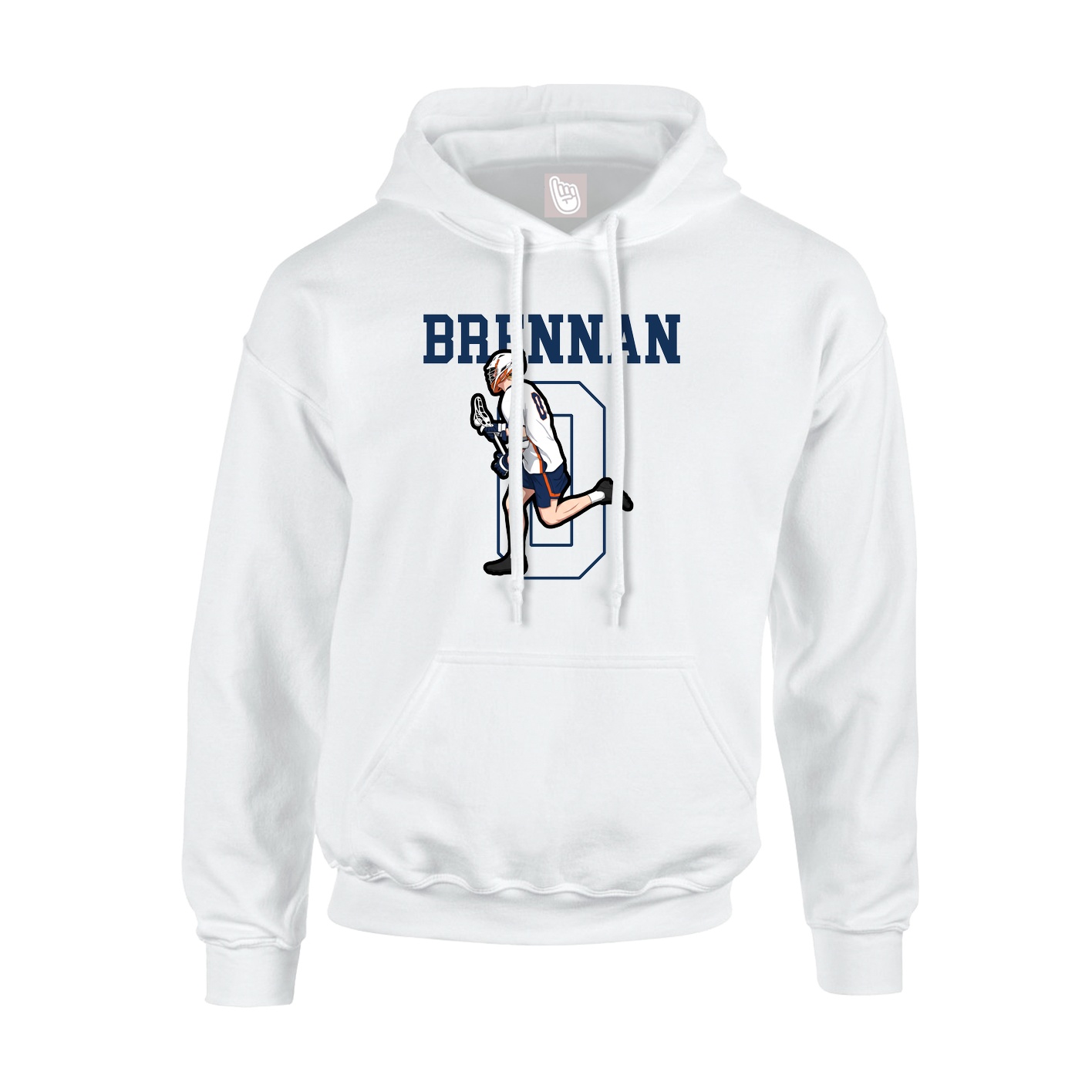 Hoodie — Shirsey in White