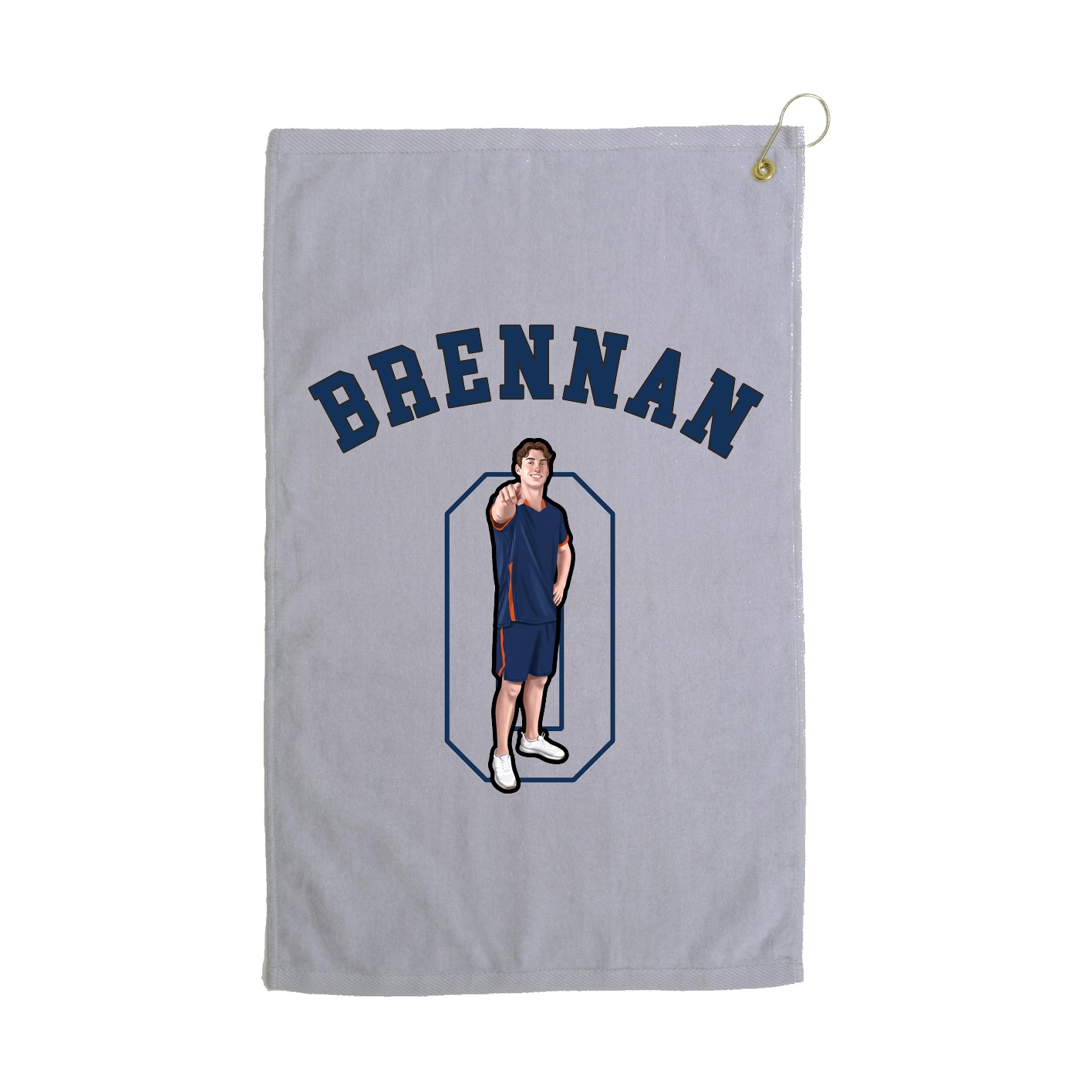 Golf Towel — Shirsey Arch in Grey