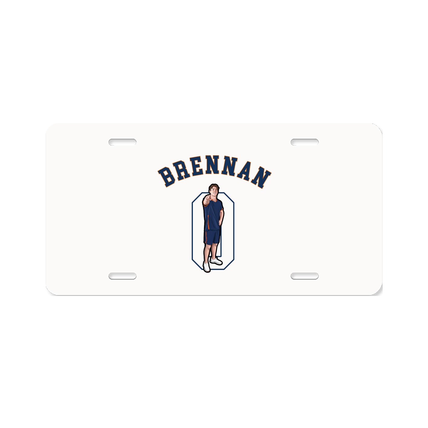 License Plate — Shirsey Arch in Classic