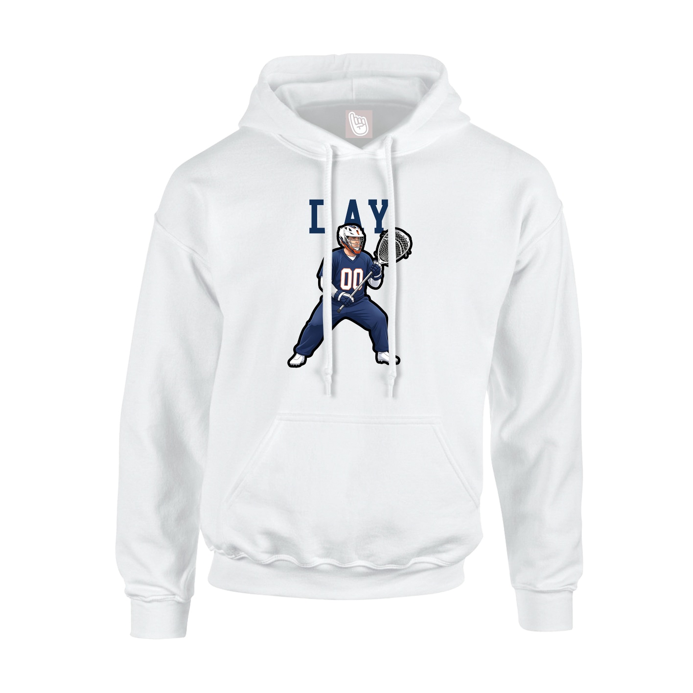 Hoodie — Shirsey in White