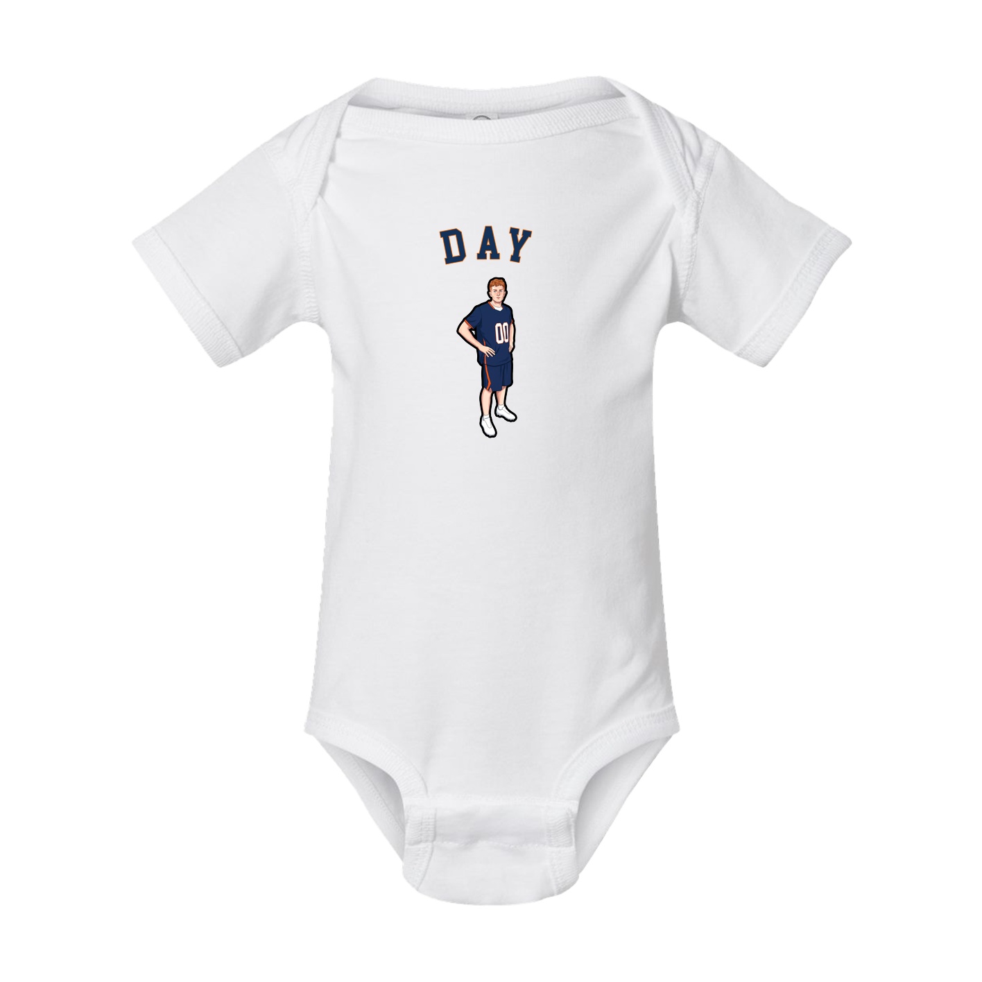 Baby Onesie — Shirsey Arch in White