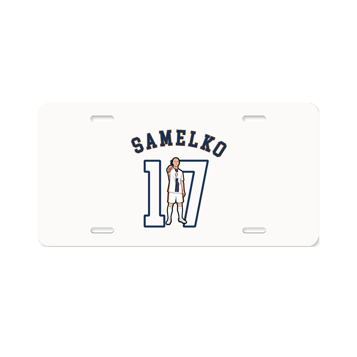 License Plate — Shirsey Arch in Classic