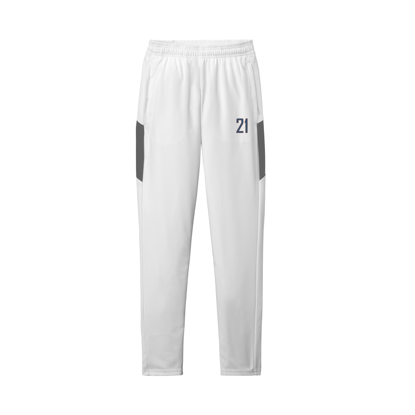Team Travel Pant — Front Shirsy in White/Grey