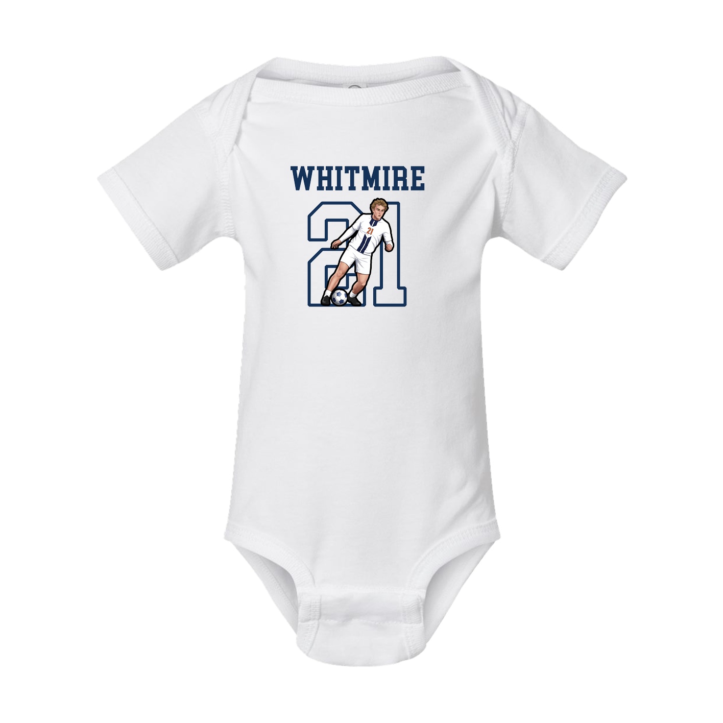 Baby Onesie — Shirsey in White