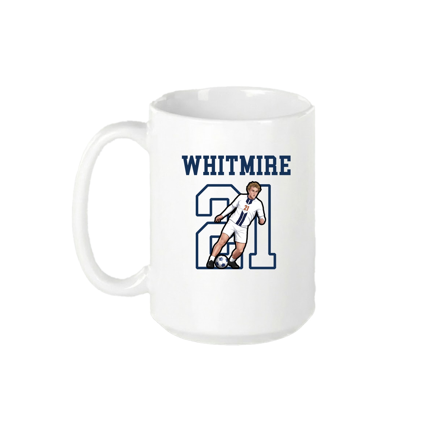 15oz Coffee Mug — Shirsey in White