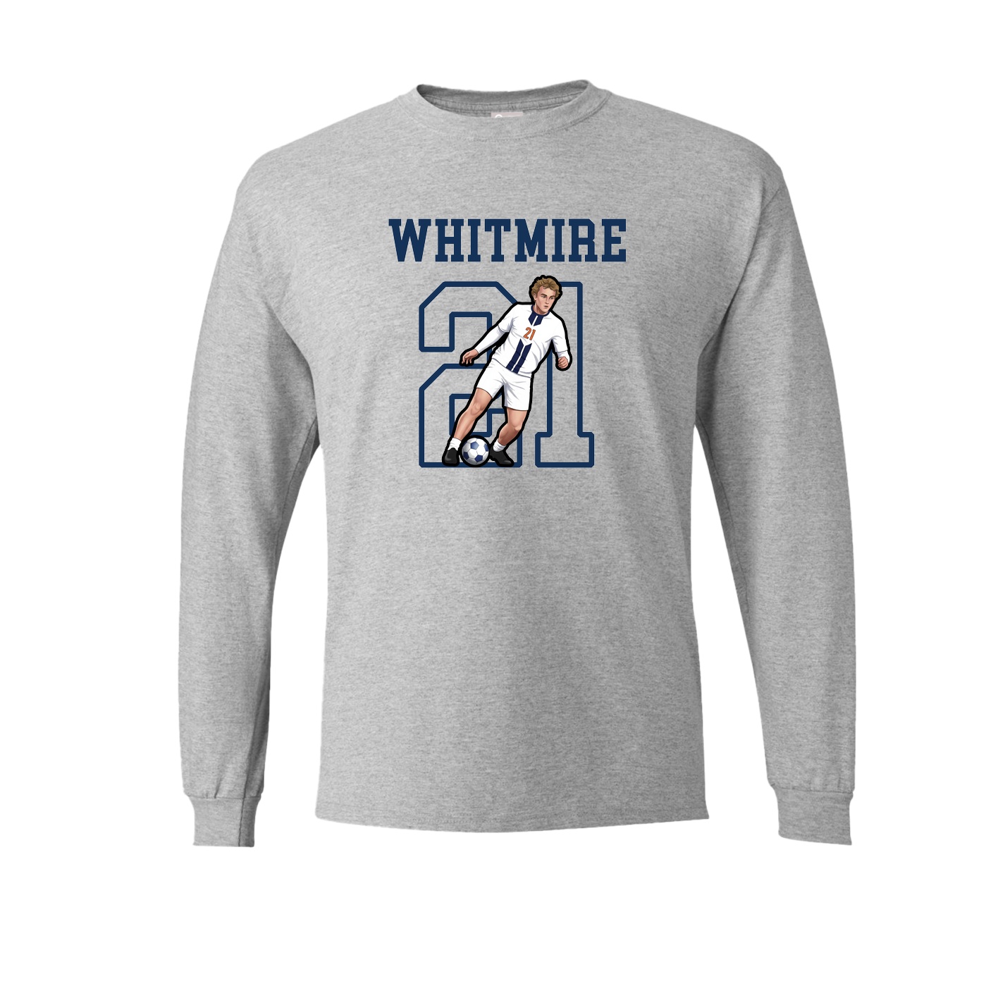 Long Sleeve Tee — Shirsey in Grey
