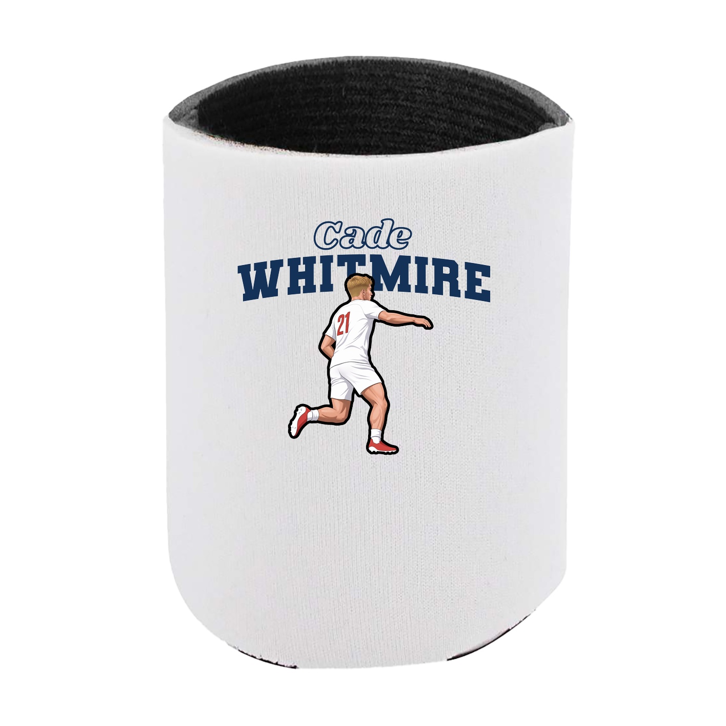 Can Holder — Name Arch in White
