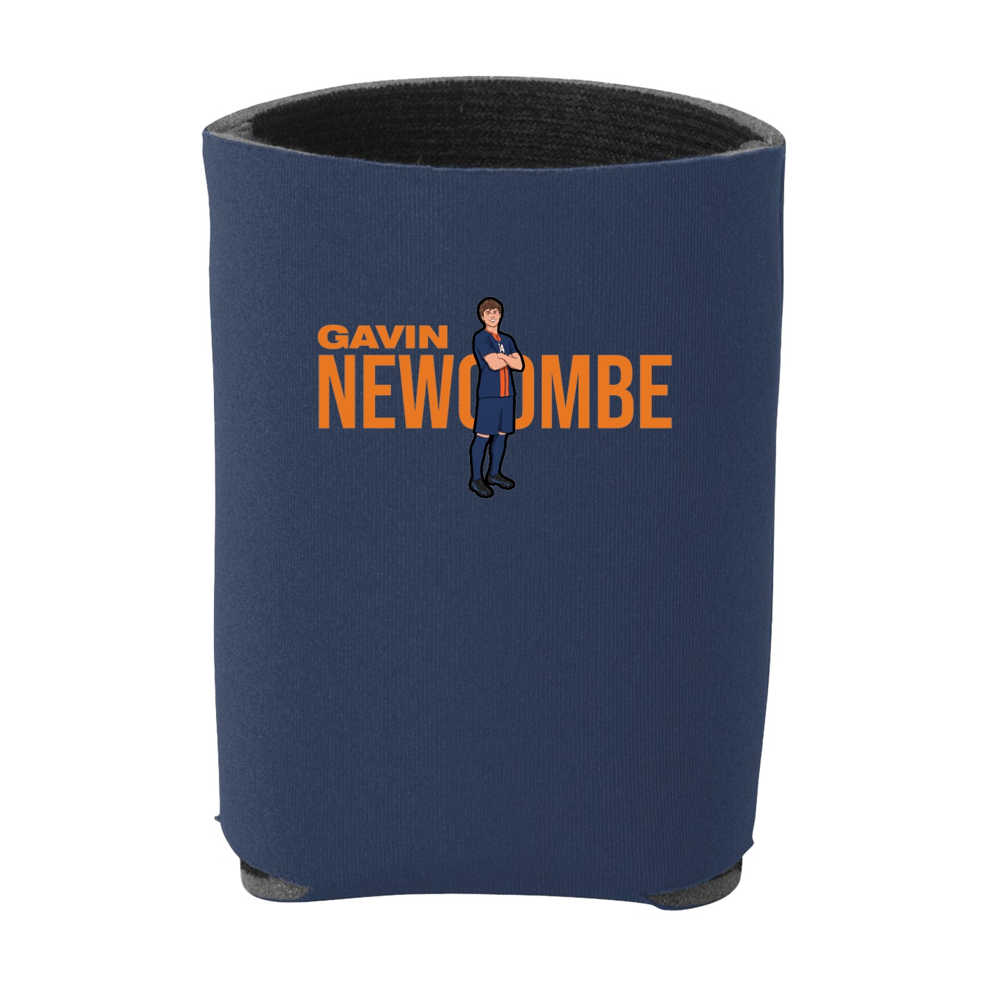 Can Holder — Player Name in Navy