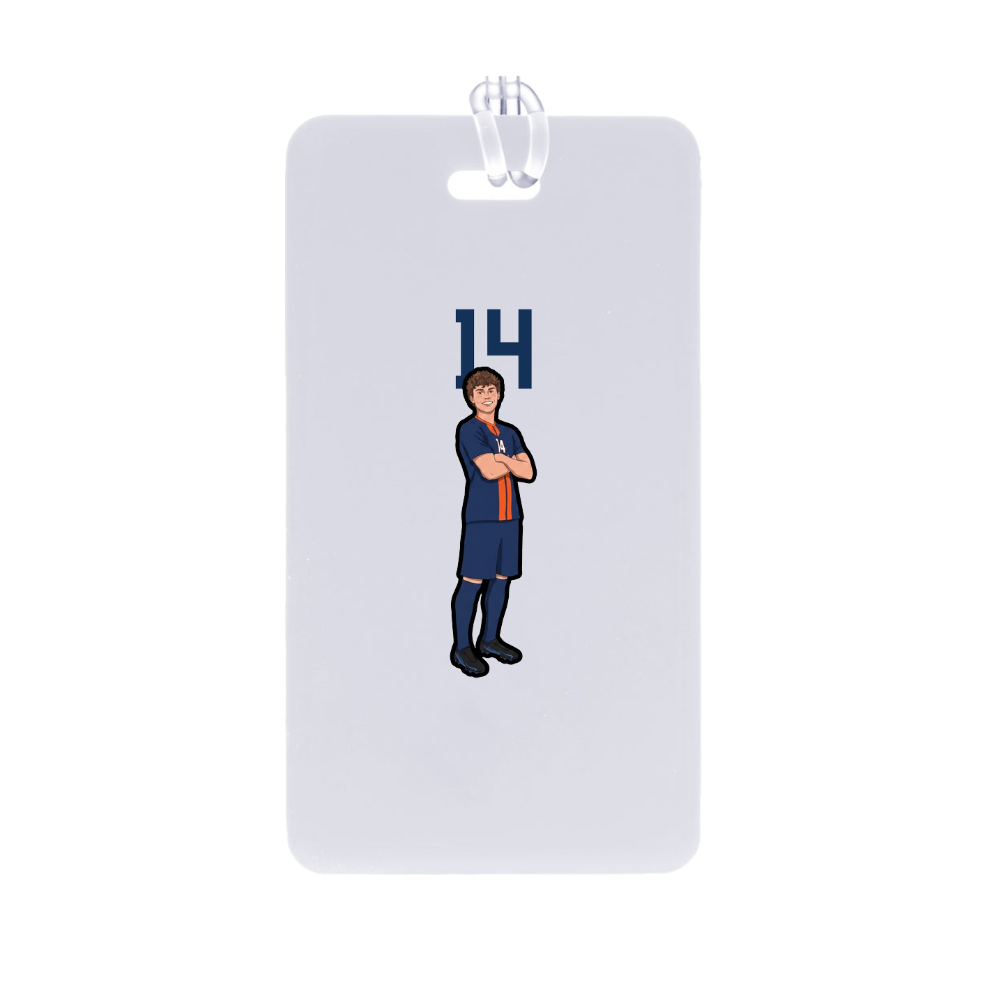 Bag Tag — Number Top in Classic