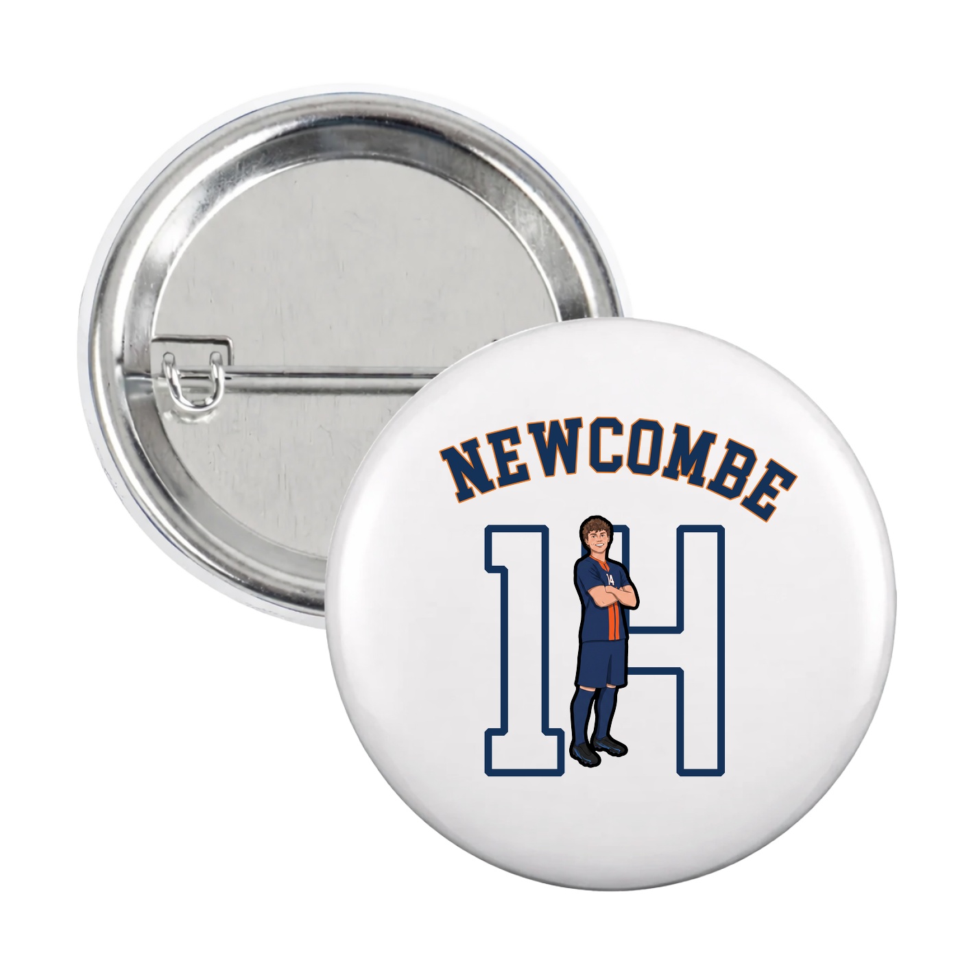 Game Day Button — Shirsey Arch in White