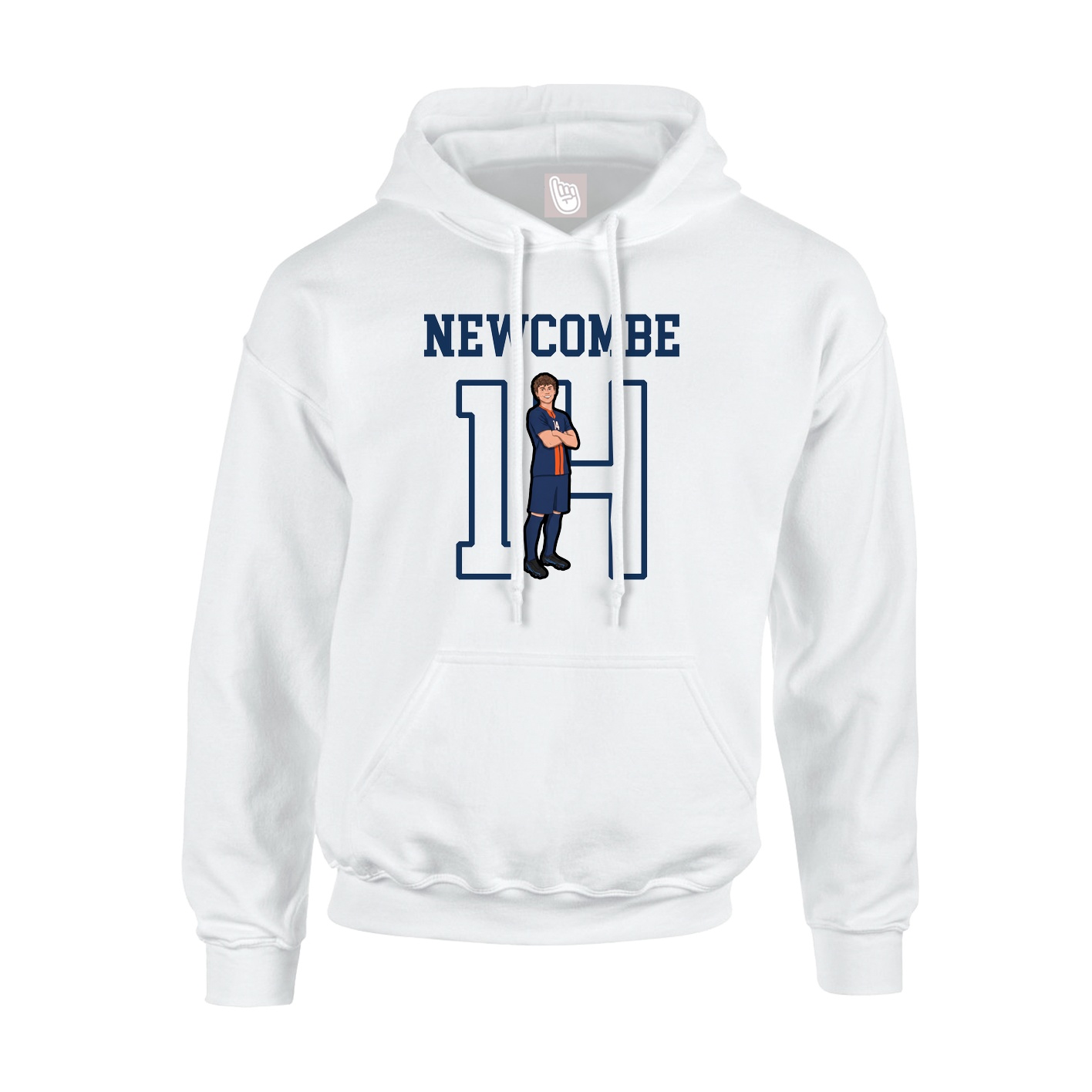 Youth Hoodie — Shirsey in White
