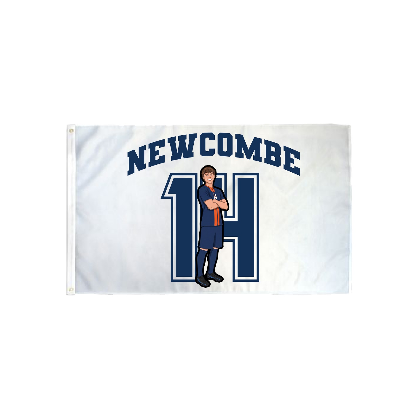 3x5 Flag — Number in Classic