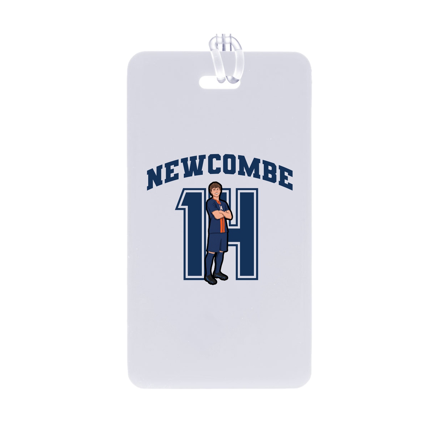 Bag Tag — Number in Classic