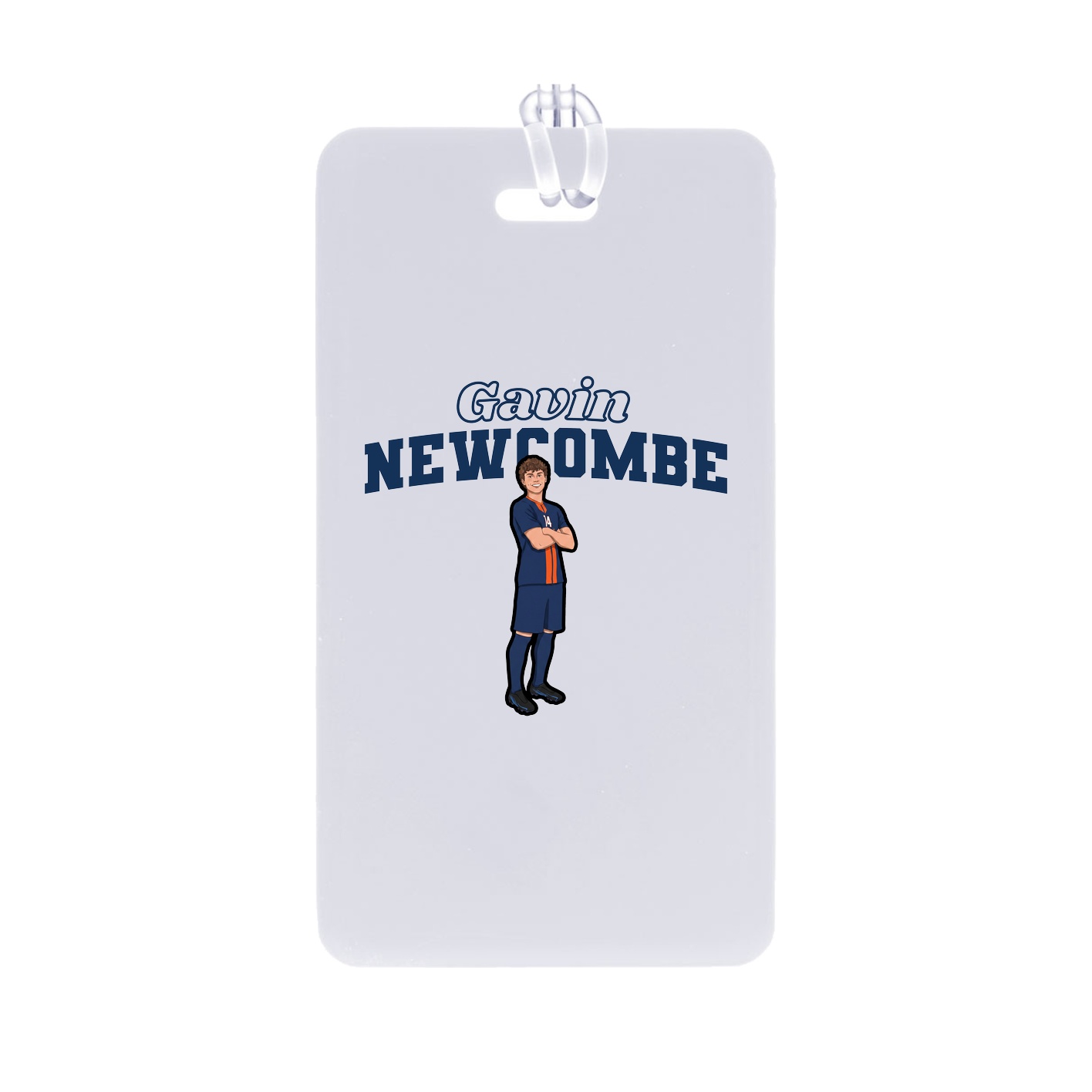 Bag Tag — Name Arch in Classic