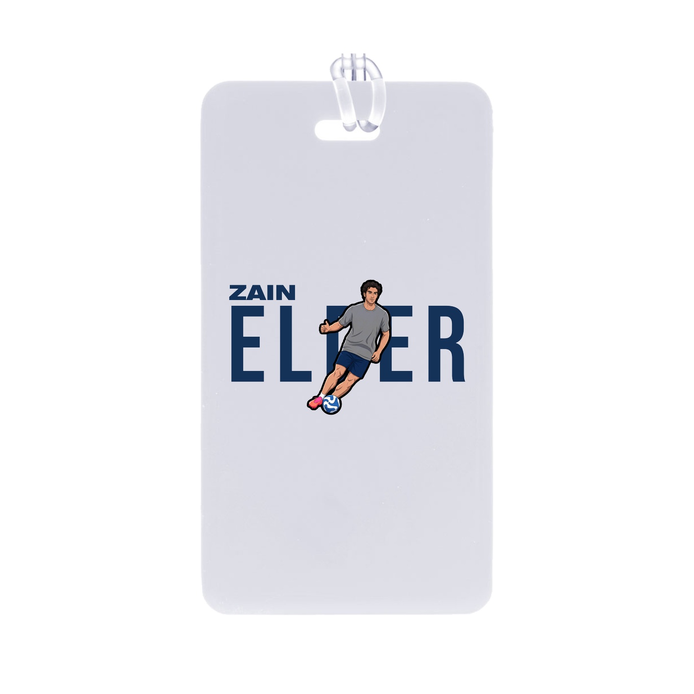 Bag Tag — Player Name in Classic