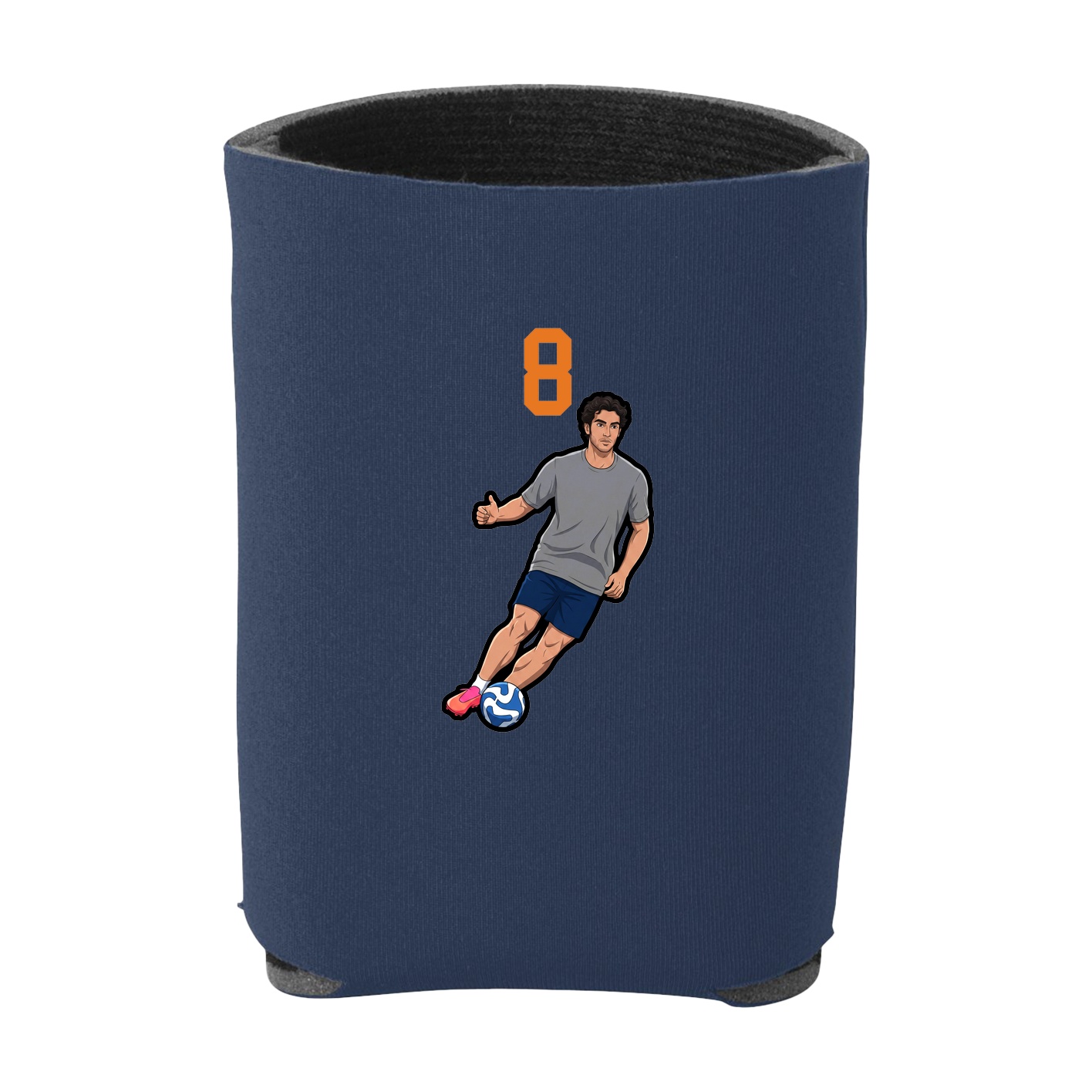 Can Holder — Number Top in Navy