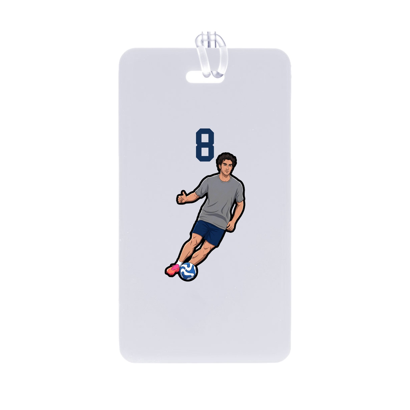 Bag Tag — Number Top in Classic