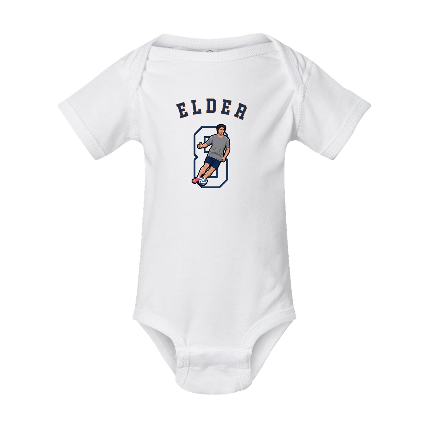 Baby Onesie — Shirsey Arch in White