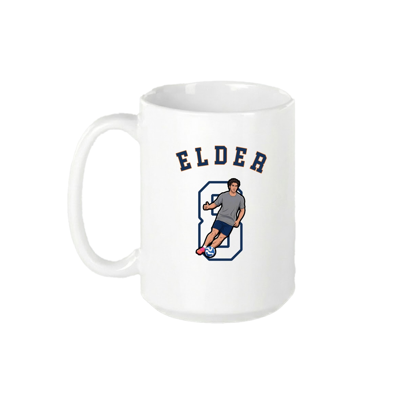 15oz Coffee Mug — Shirsey Arch in White