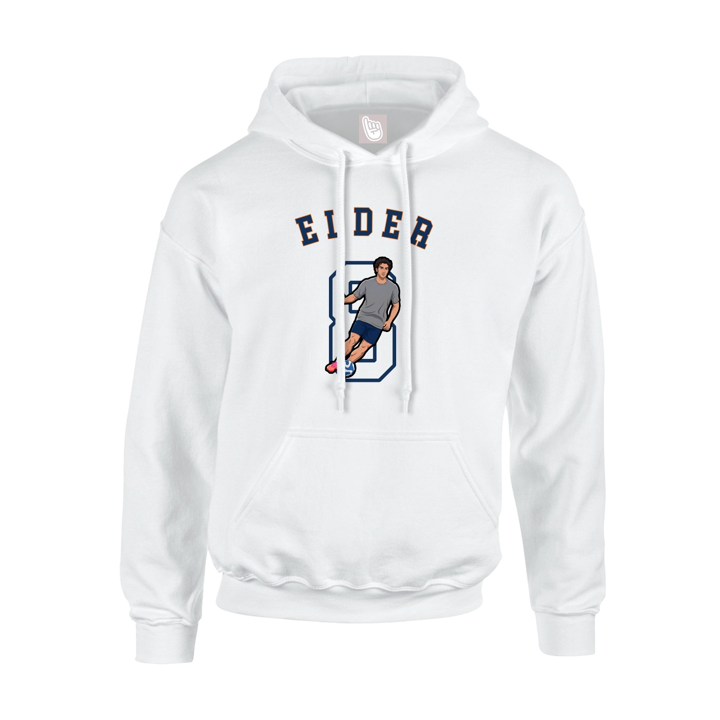 Hoodie — Shirsey Arch in White