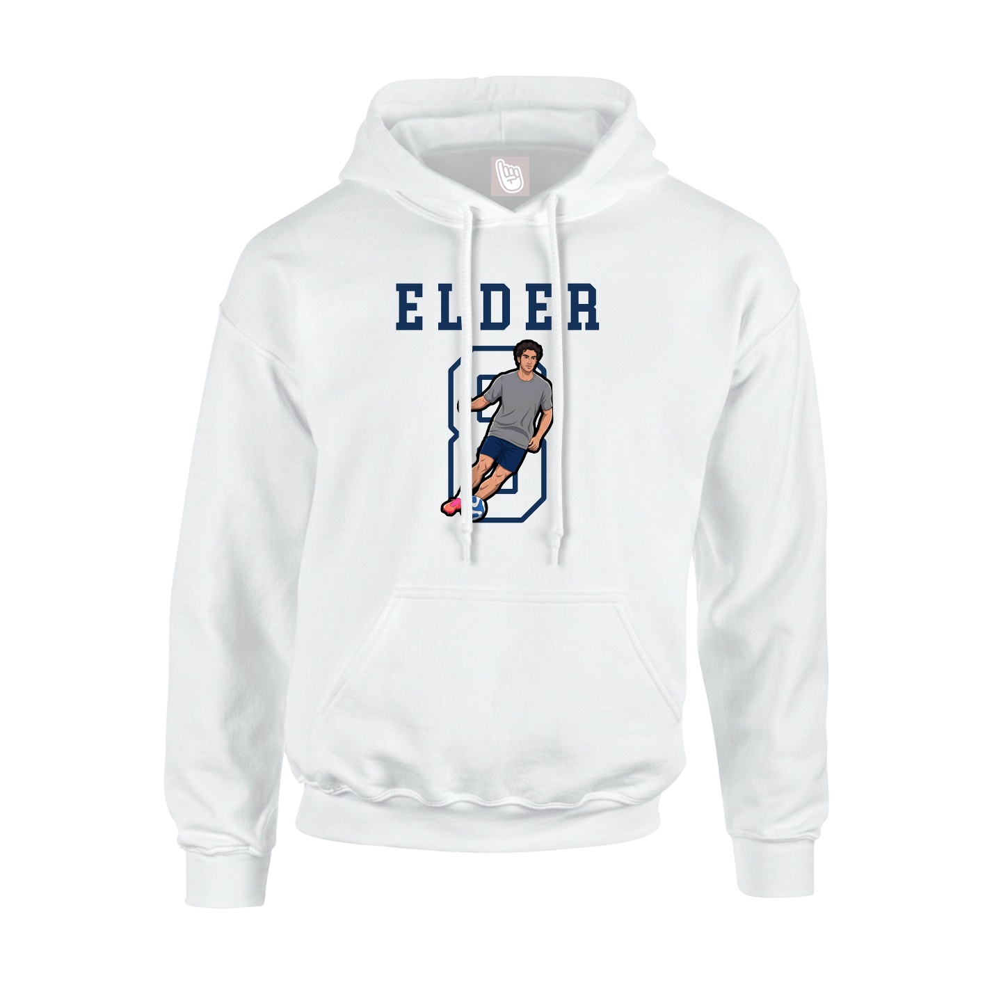 Youth Hoodie — Shirsey in White