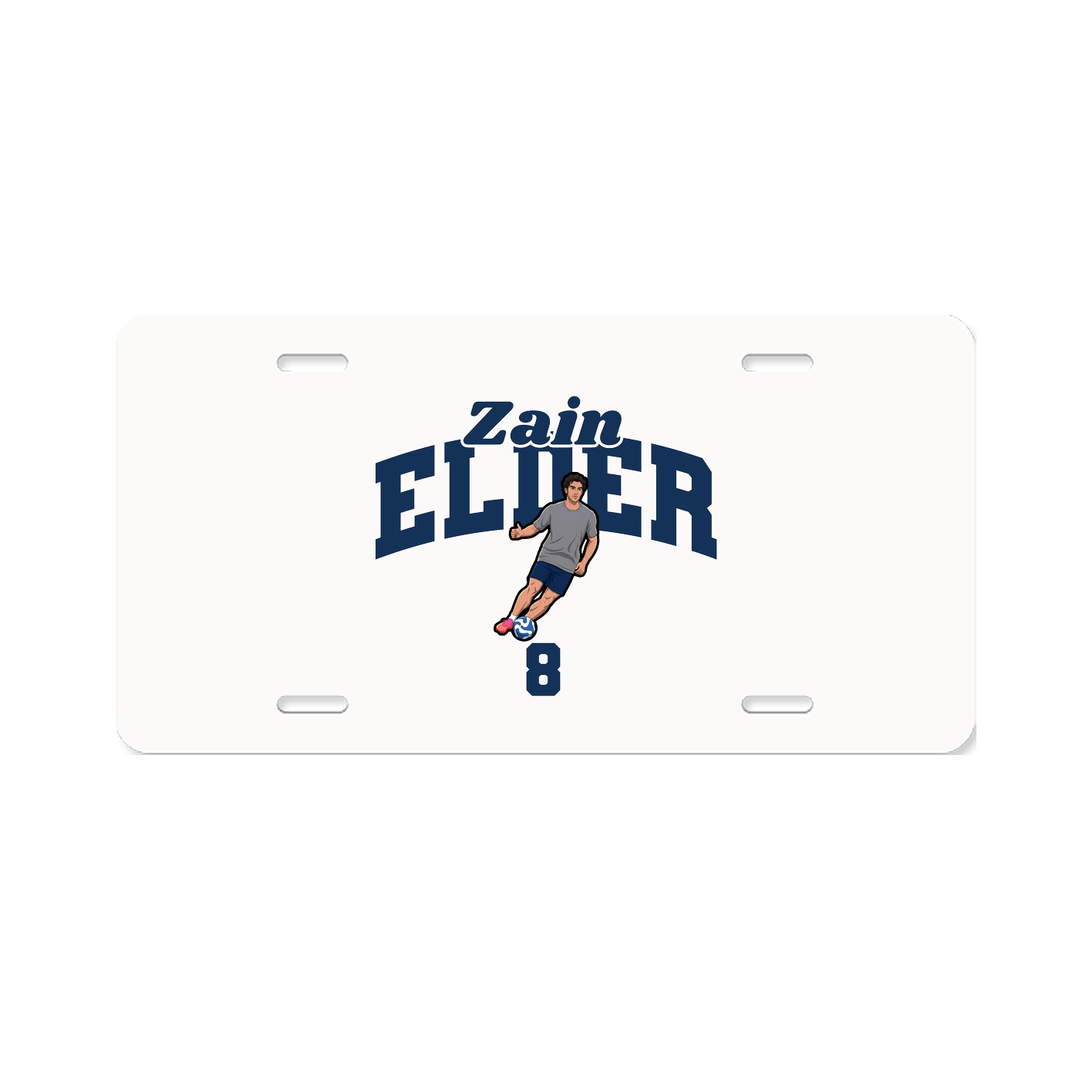 License Plate — Signature Arch in Classic