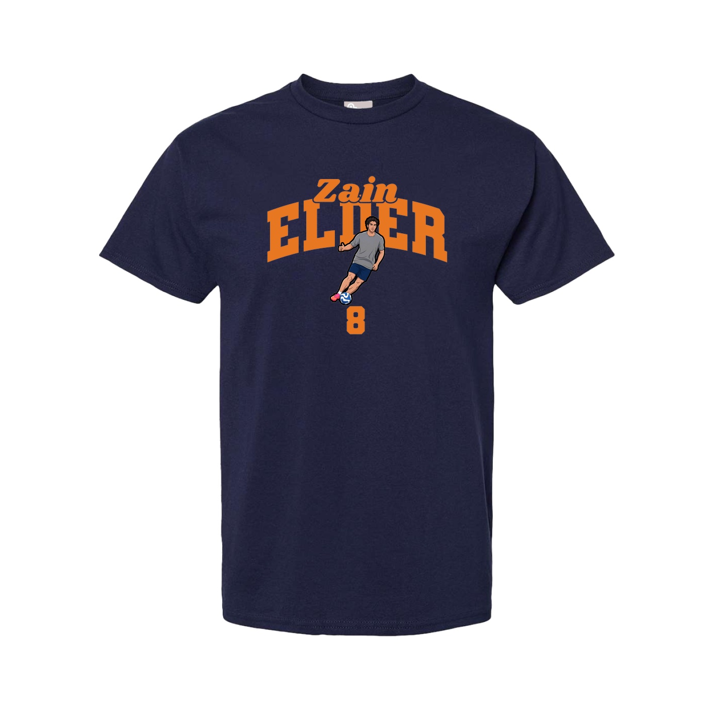 Youth Tee — Signature Arch in Navy