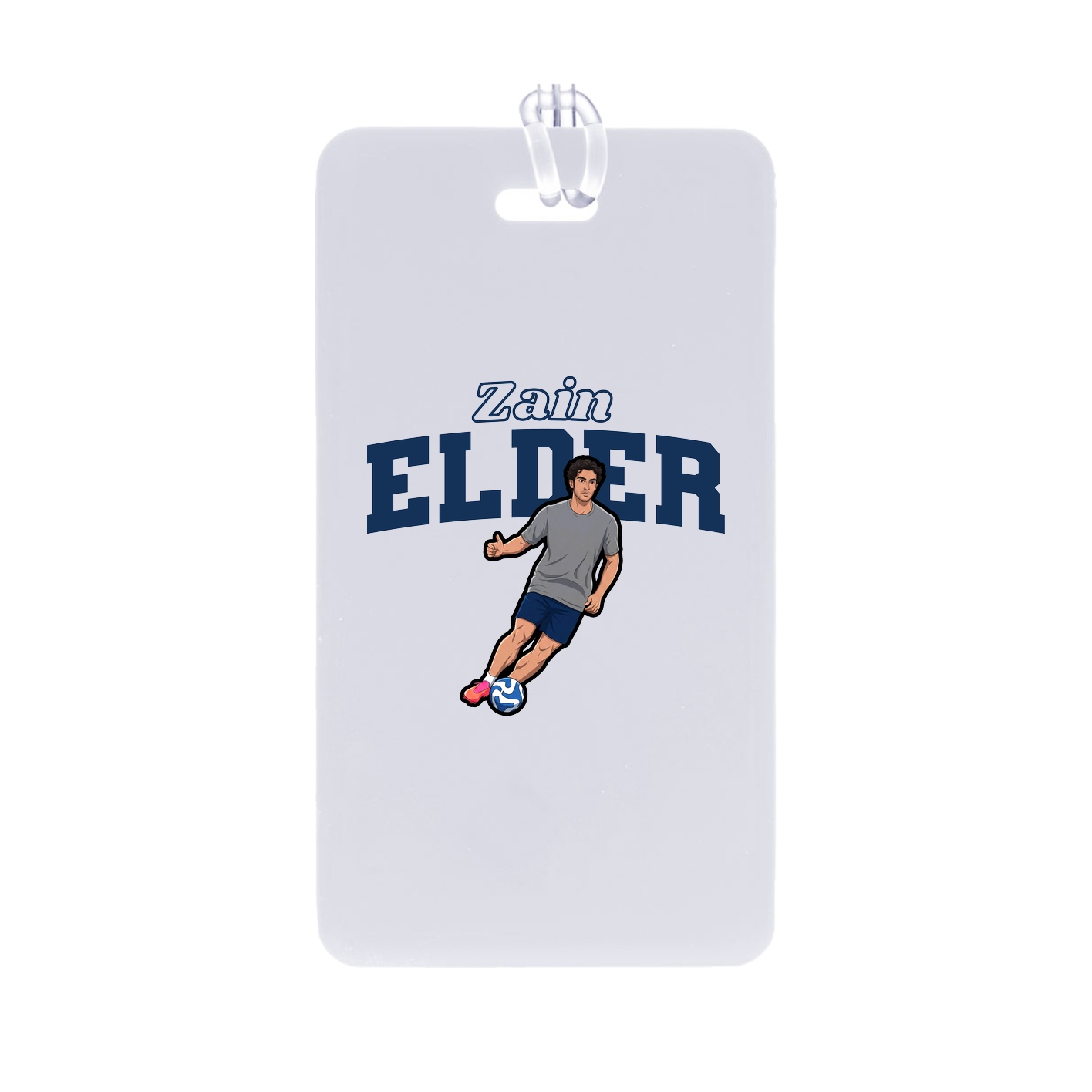 Bag Tag — Name Arch in Classic