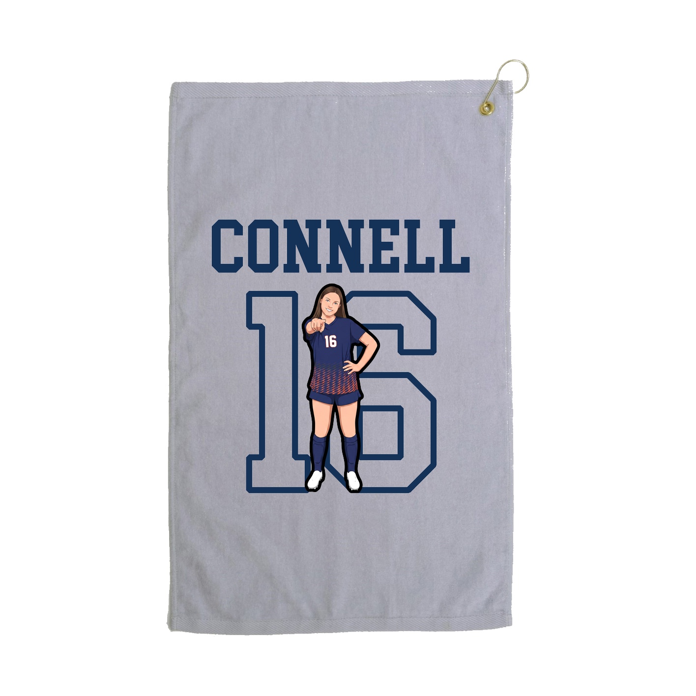 Golf Towel — Shirsey in Grey
