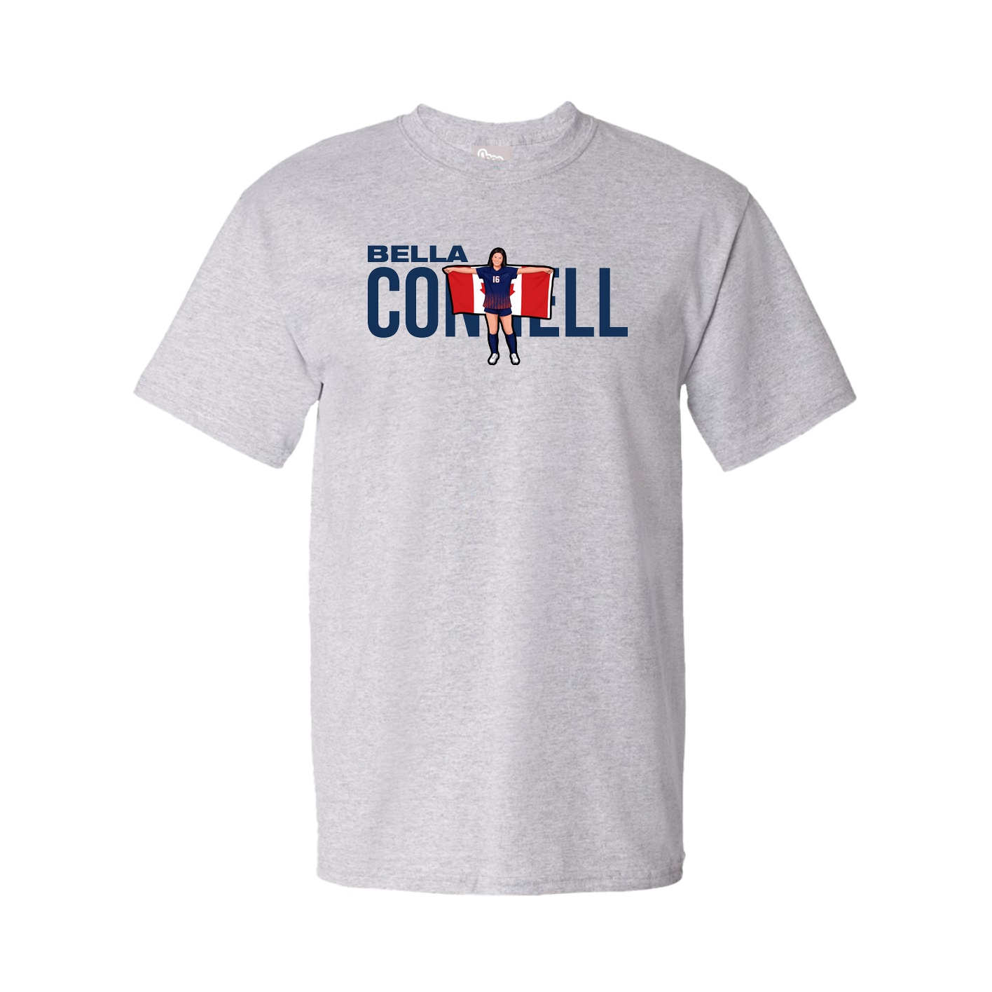 Tee — Player Name in Grey