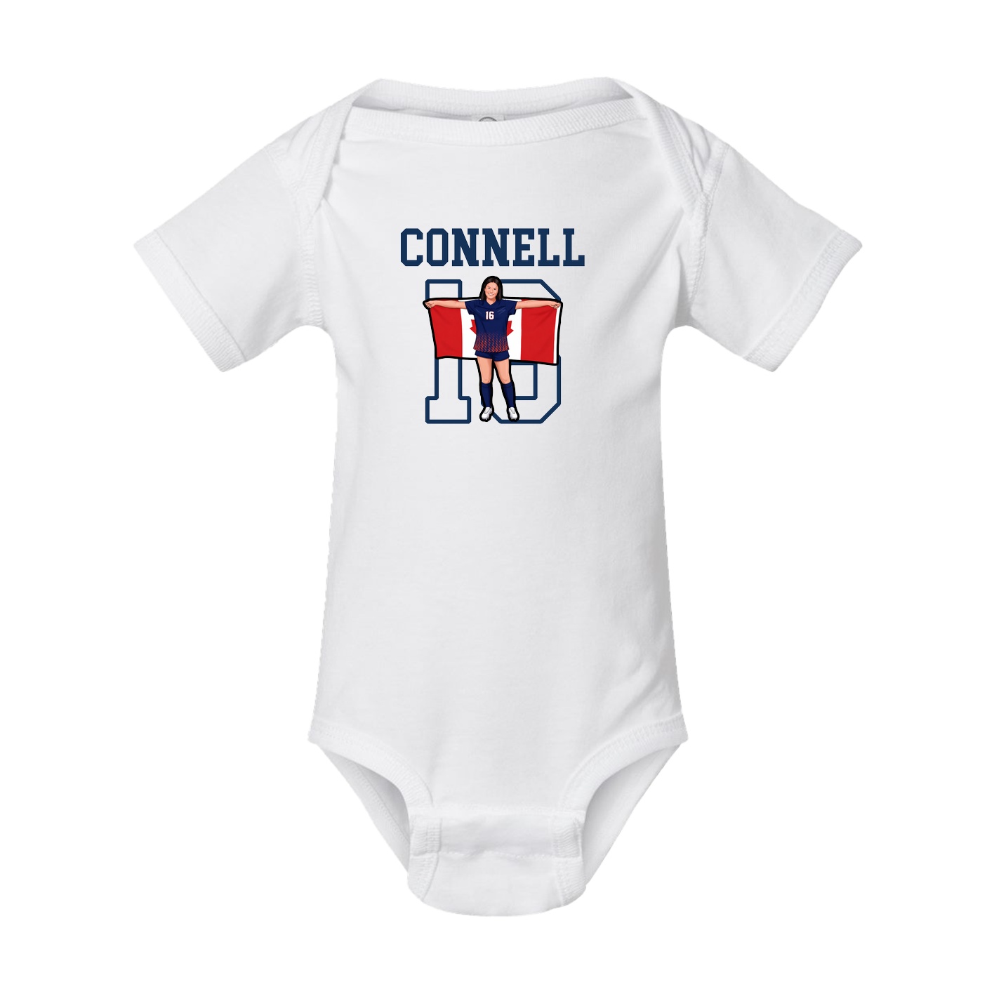 Baby Onesie — Shirsey in White