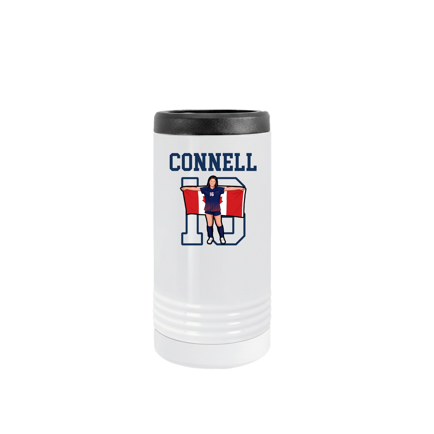 Slim Beverage Holder — Shirsey in White