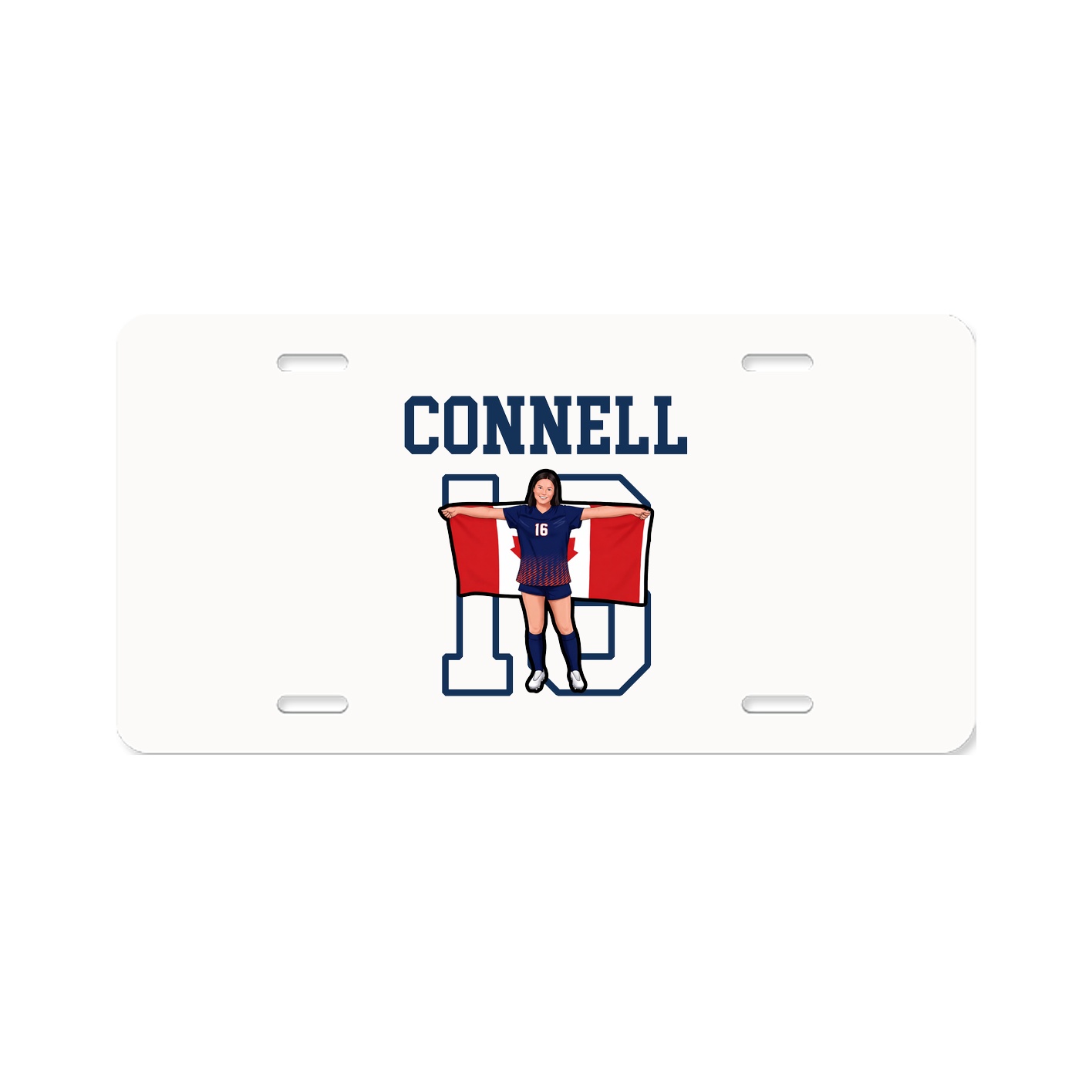 License Plate — Shirsey in Classic