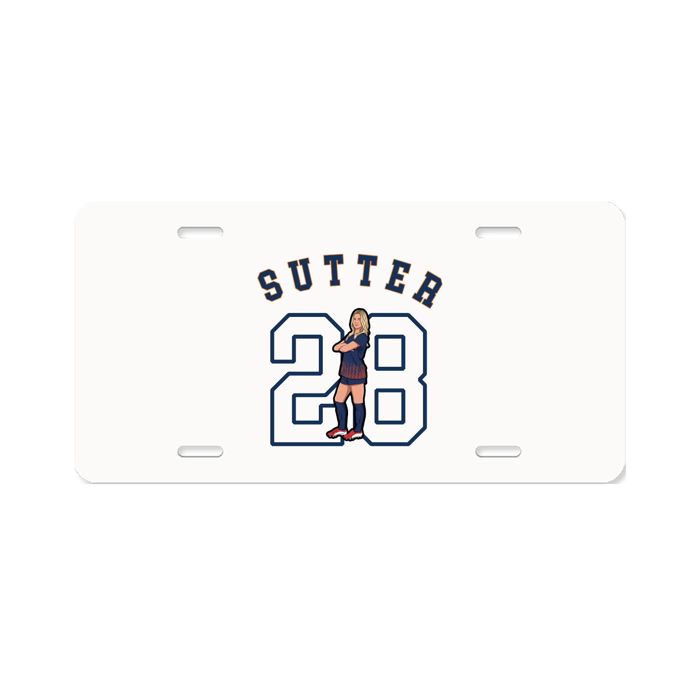 License Plate — Shirsey Arch in Classic