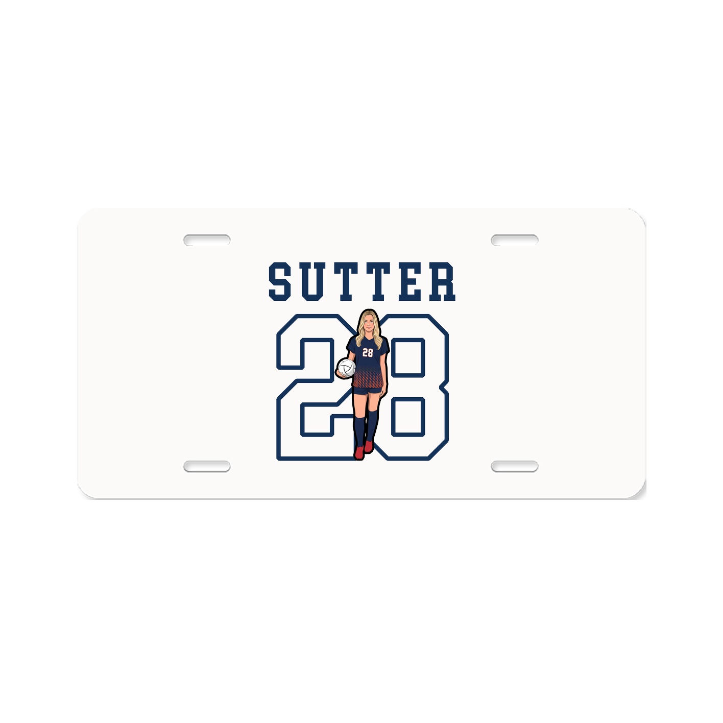 License Plate — Shirsey in Classic