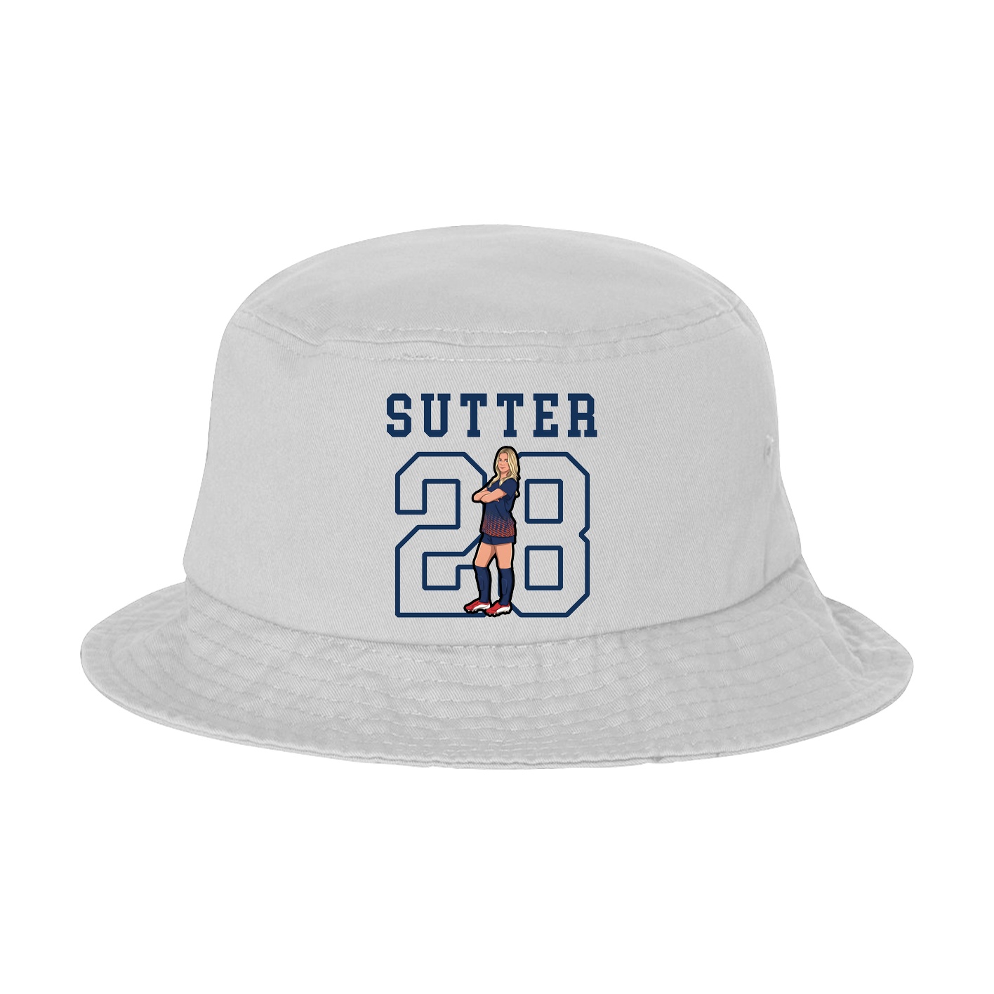 Bucket Cap — Shirsey in White