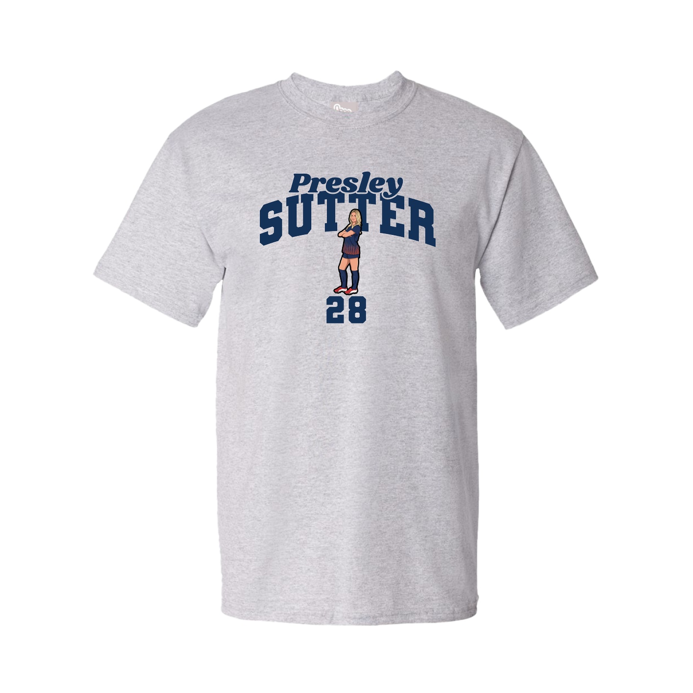 Tee — Signature Arch in Grey