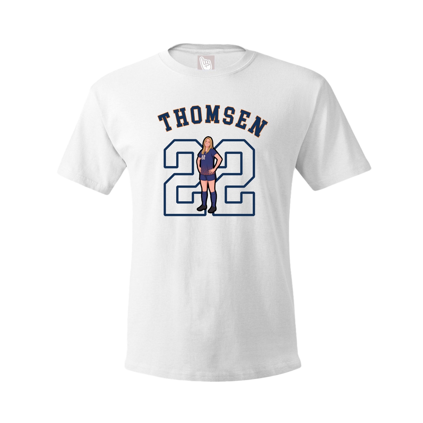 Tee — Shirsey Arch in White