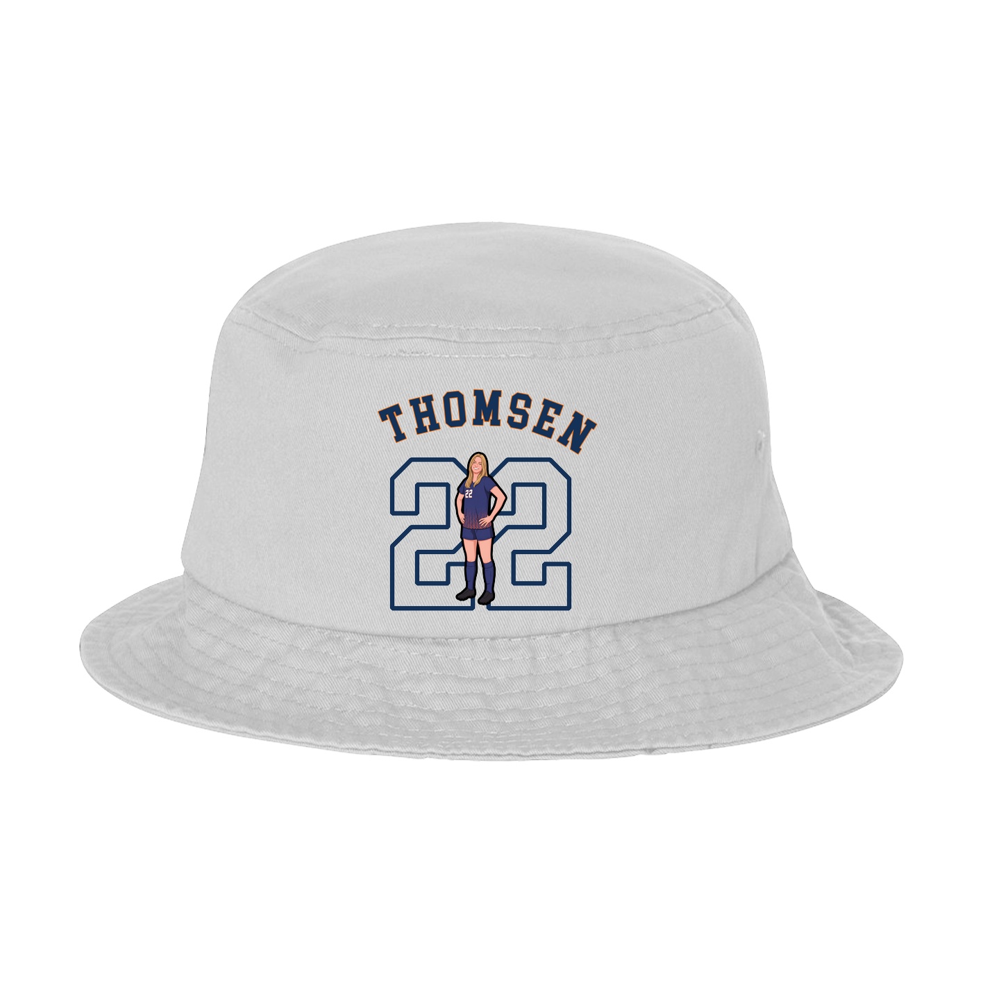 Bucket Cap — Shirsey Arch in White