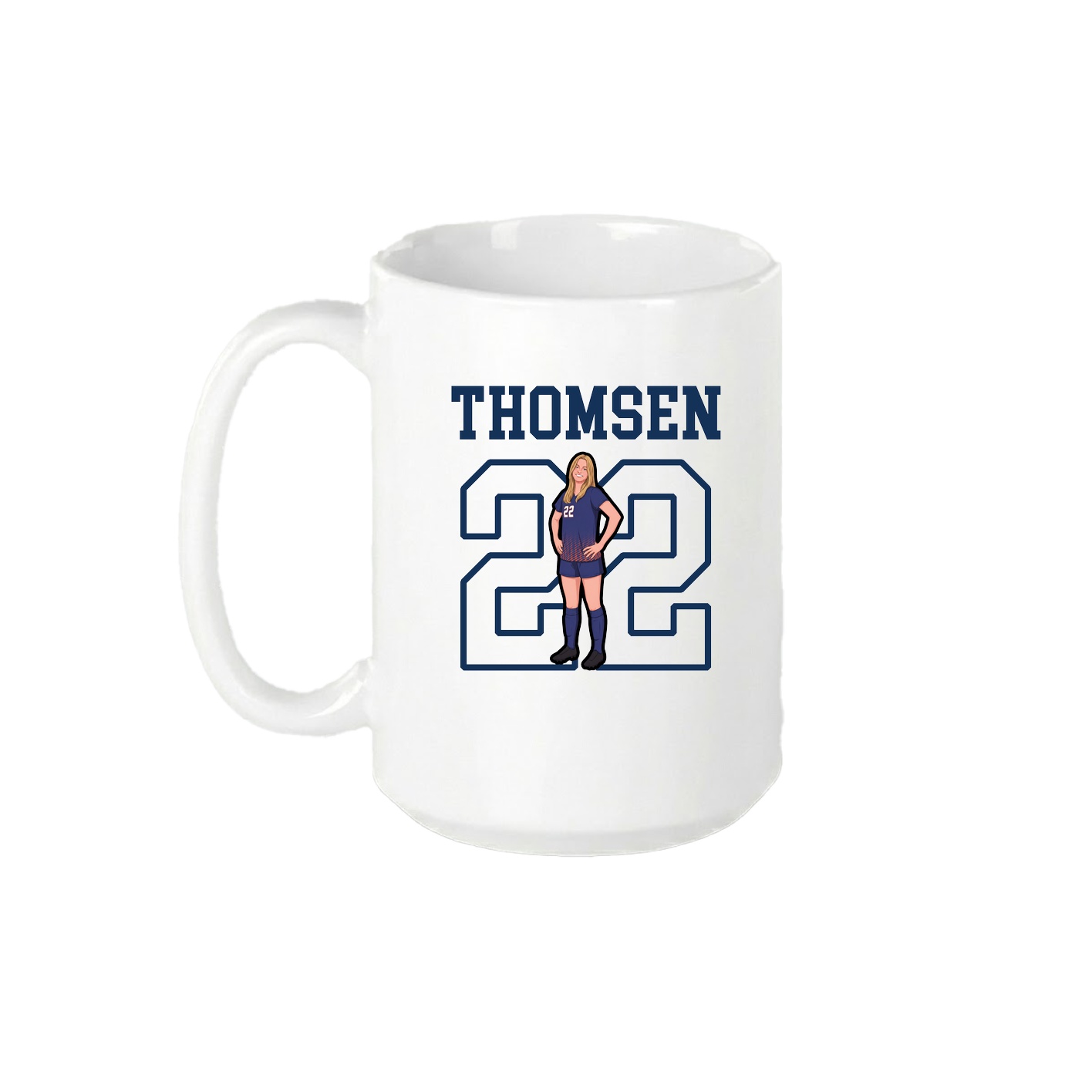 15oz Coffee Mug — Shirsey in White